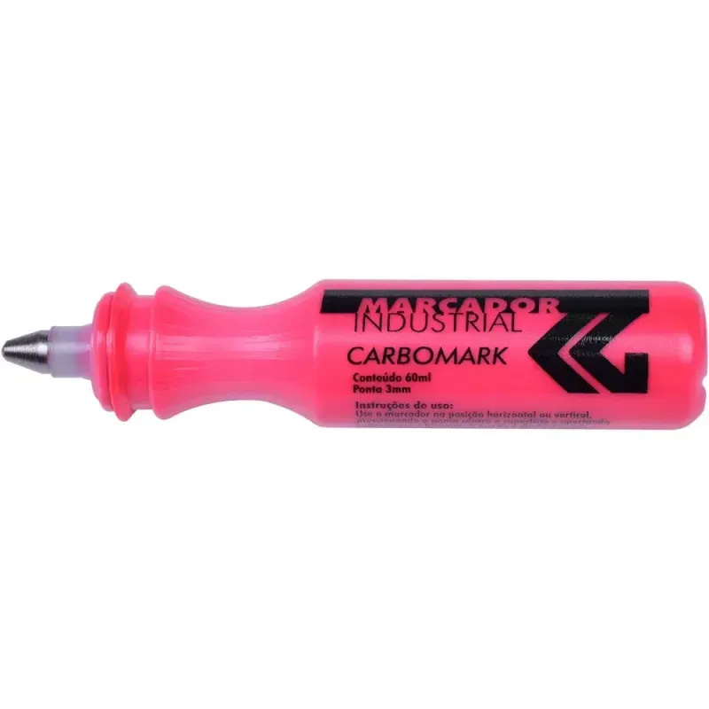 Marcador-Industrial-Carbomark-Vermelho-3mm-Carbografite