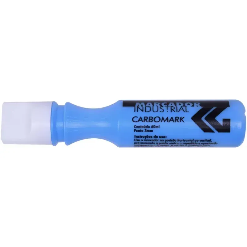 Marcador-Industrial-Carbomark-Azul-3mm-Carbografite