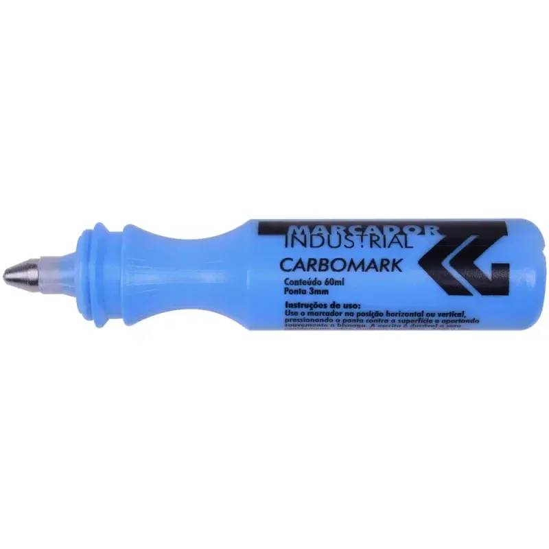 Marcador-Industrial-Carbomark-Azul-3mm-Carbografite