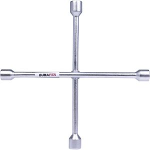 Chave de Rodas Tipo Cruz 17x19 / 21x23 mm Bumafer