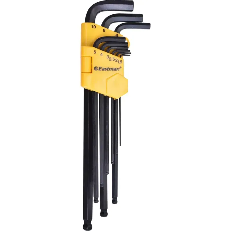 Jogo de Chave Allen Abaulada Longa 9 Peças Eastman