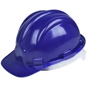 Capacete PLT na cor Azul Escuro Plastcor