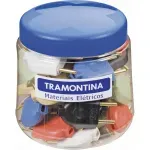 Plugue-Macho-2P-10A-250V~-Pote-com-6-cores-Tramontina-42-Pcs