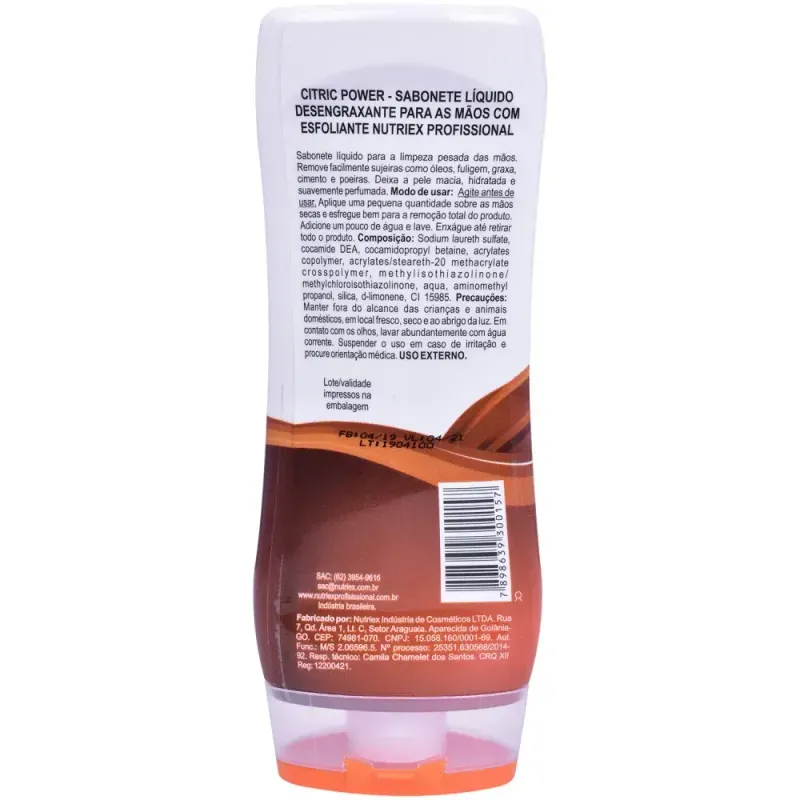 Sabonete-Liquido-Desengraxante-Citric-Power-200ml-Nutriex
