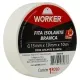 Fita Isolante Antichama 19mmx10m Branca Worker