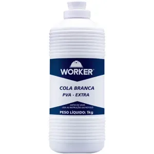 Cola Branca Pva Extra 1kg Worker