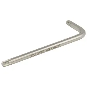 Chave Torx L T27 em Aço Cromo Vanádio com 5 Peças Worker