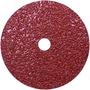 Disco de Lixa de Fibra 7" x 7/8" Grão 16 Worker