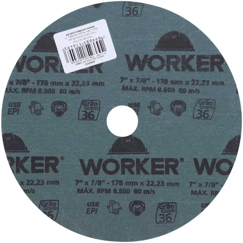 Disco-de-Lixa-Hookit-338U-com-6-Furos-G80-152mm-3M