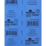 Lixa-Ferro-para-Semiacabamento-em-Metais-Grao-150-Worker
