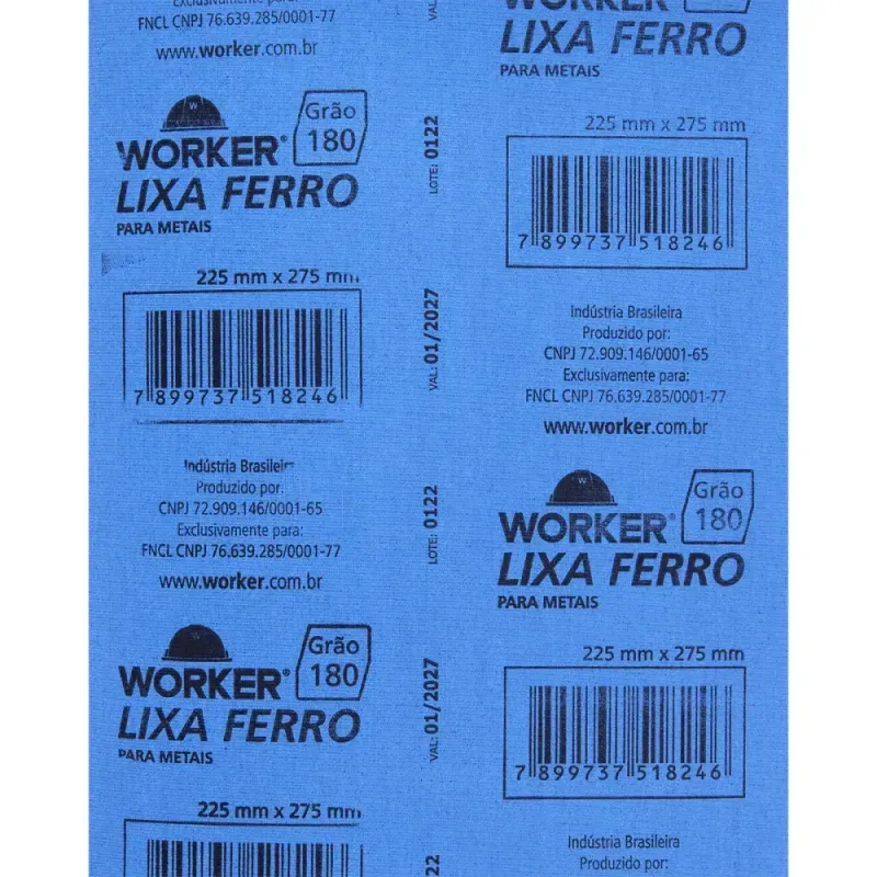 Lixa-Ferro-para-Acabamento-em-Metais-Grao-180-Worker