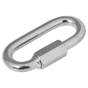 Mosquetão Com Rosca 8mm 686kg Acerosid 10 Peças
