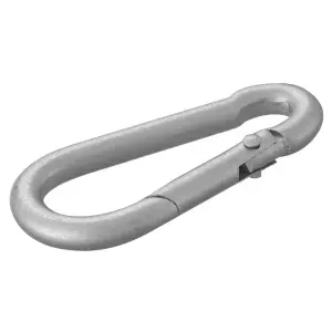 Mosquetão Com Trava 4x40mm 36kg Acerosid 10 Peças