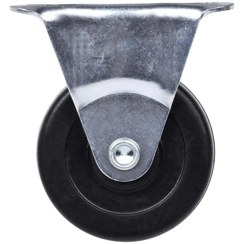 Rodizio-de-Borracha-50mm-Fixo-Preto-Worker