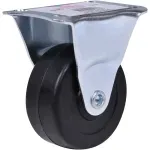 Rodizio-de-Borracha-50mm-Fixo-Preto-Worker
