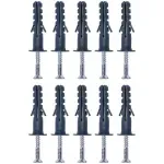 Parafuso-Cabeca-Chata-Zincado-com-Bucha-25x16mm-10-Pecas-Worker