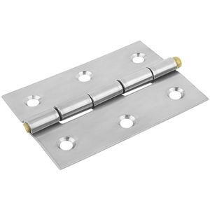 DOBRADIÇA INOX PINO SIMPLES 2.1/2" KALA 24 PEÇAS
