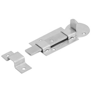 Ferrolho Chato 3.1/2" Zincado Kala 12 Peças