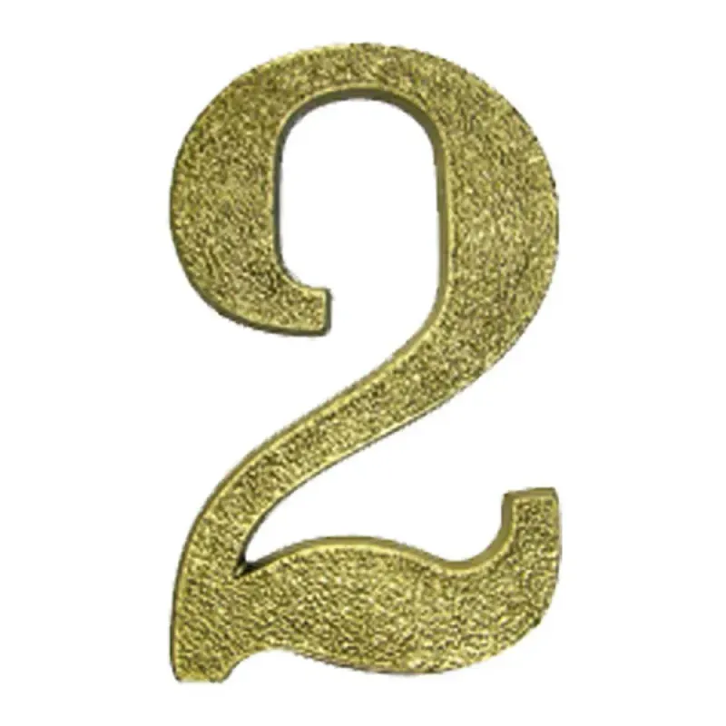 Numero-Residencial-Plastico-N°2-Bronze-10Cm-Kala