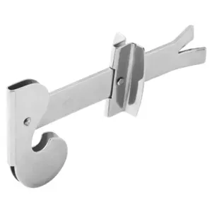 Prendedor Veneziana 4cm Chumbar Zincado Kala 12 Peças