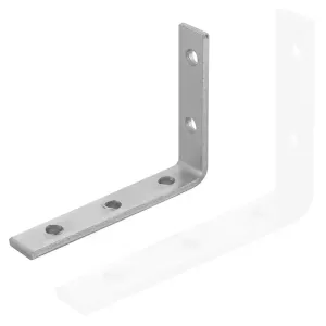SUPORTE CORTINA LEVE KALA 7X11CM ZINCADA 10 PEÇAS