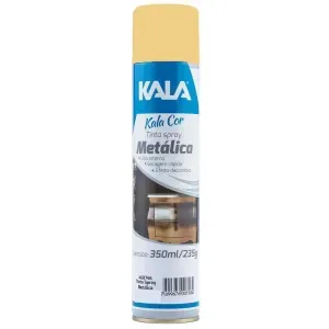 TINTA SPRAY METÁLICO OURO KALA