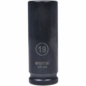 Soquete Impacto Sextavado 19mm Enc. 1/2" ST34412SC Sata