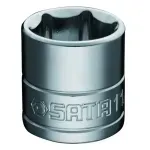 Soquete-Sextavado-Cromo-com-Encaixe-de-3-8--1-4--Sata