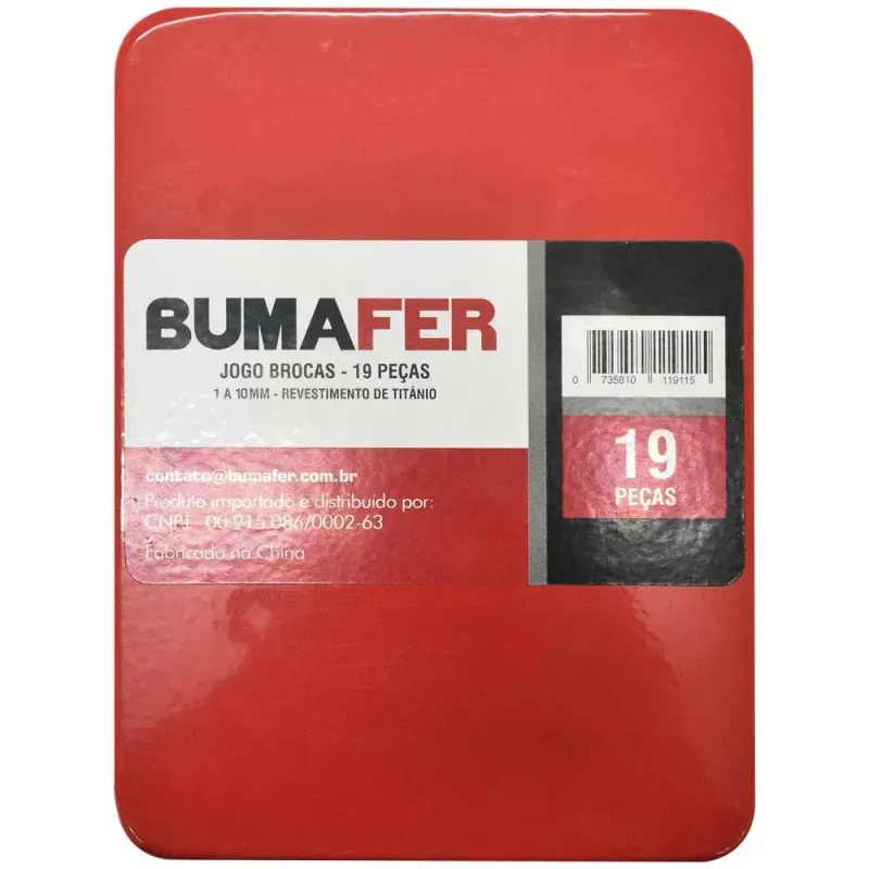 Jogo-de-Brocas-Aco-Rapido-1-a-10mm-19-Pecas-Bumafer