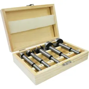 Brocas para Dobradiças Forstner 15 a 35mm 5 Peças Bumafer