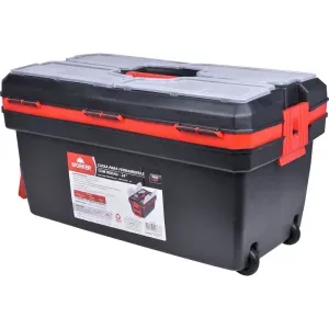 Caixa de Ferramenta Plástica com Rodas 24" Worker