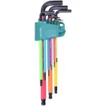 Jogo de Chaves Hexagonal Abauladas ST09101CHBSJ Sata - 9 Pçs