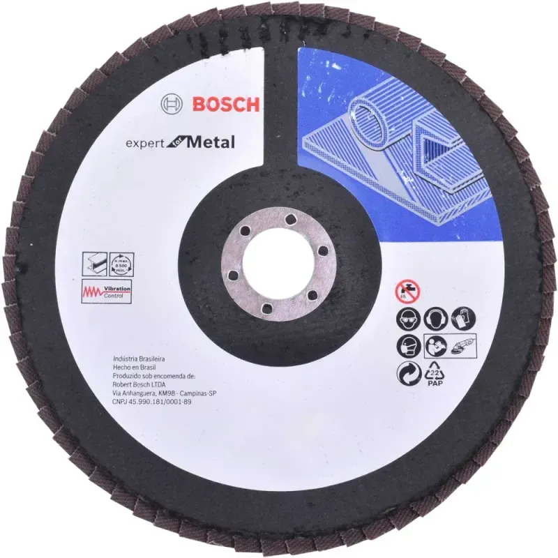 Lixa-Disco-Flap-Expert-For-Metal-180-x-2223mm-G120-Bosch