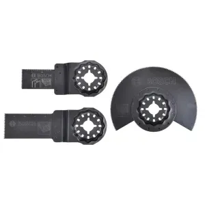 Kit de Lâminas Para Multi Cortadora Bosch – 3 Peças
