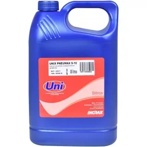 Óleo Pneumático Unix Pneumax S-10 Ingrax – 5 Litros