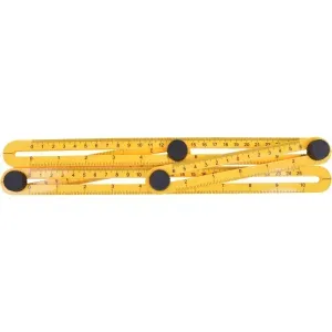 Régua Medidora Multi ângulo 250 x 120mm Bumafer