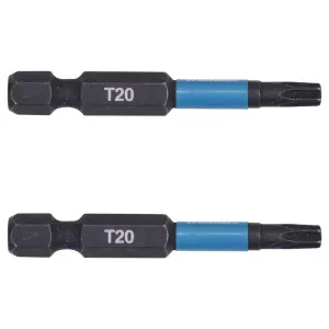 Ponta Bits Hexalobular T20-50mm Impacto B-63781 Makita 2 Pçs