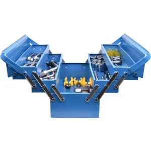 Caixa de Ferramentas Sanfonada Com 60 Peças 43800945 Tramontina