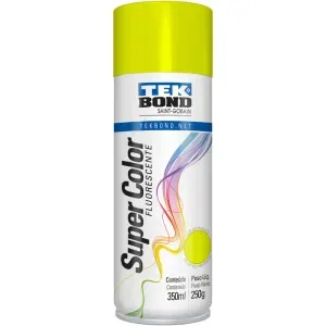 TINTA SPRAY LUMINOSA TEKBOND AMARELO 350ML
