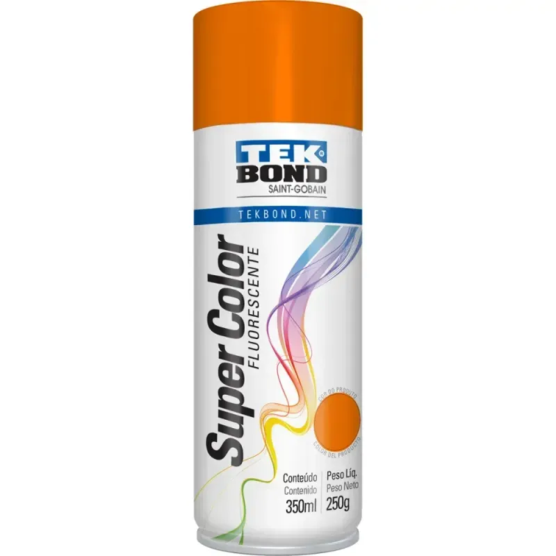 Tinta-Spray-Usogeral-Laranja-Fluorescente-350ml-Tekbond