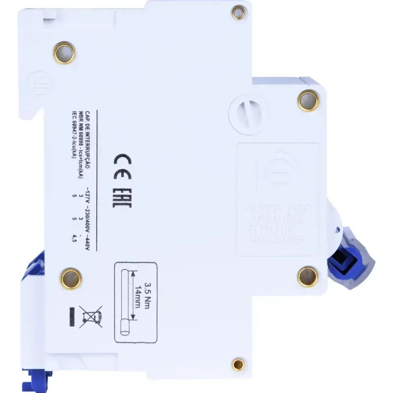 DISJUNTOR-BIPOLAR-WEG-DIN-CURVA-C-100A-3KA