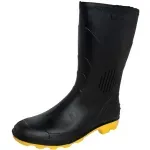 BOTA-PVC-PRETO-AMARELO-N37-CANO-MEDIO-COM-FORRO-GRENDENE