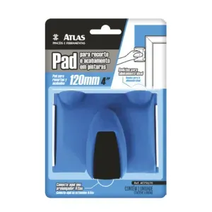 PAD PINTURA ATLAS 4" FLOCADO C/ CABO