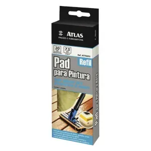 REFIL PAD PINTURA ATLAS ESPUMA+LA P/ MADEIRA