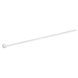 Abraçadeira Com Trava 350 x 7,6mm Branca 10 Peças Worker