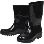 Bota-PVC-N39-Preto-Cano-Medio-Sem-Forro-Worker