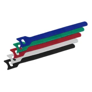 Abraçadeira Fixa Fácil Cores Diversas 250x12mm 10 Pçs Worker