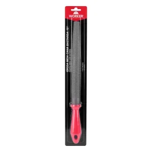 Lima Grosa Meia Cana com Cabo 10" Worker