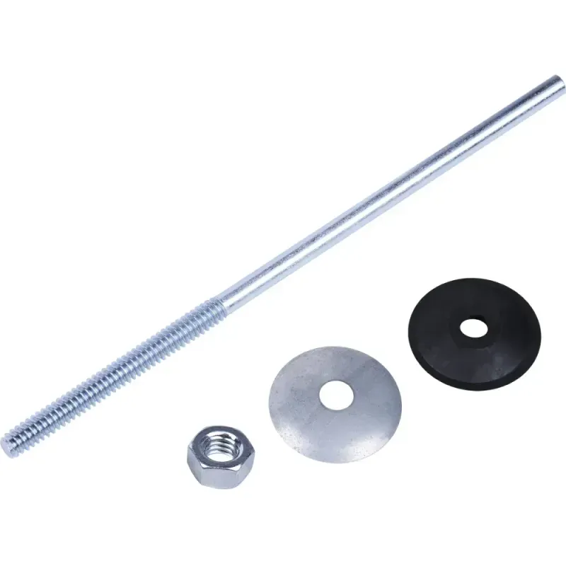 Conjunto-de-Haste-Para-Telha-1-4--x-150mm-Galvanizado-100pcs-Worker