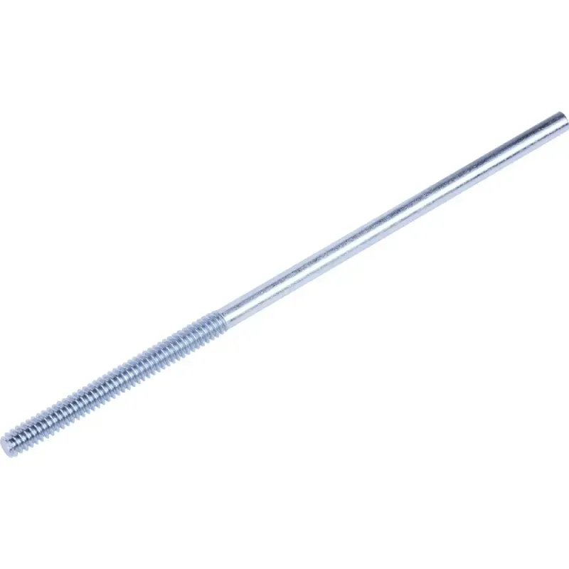 Conjunto-de-Haste-Para-Telha-1-4--x-150mm-Galvanizado-100pcs-Worker